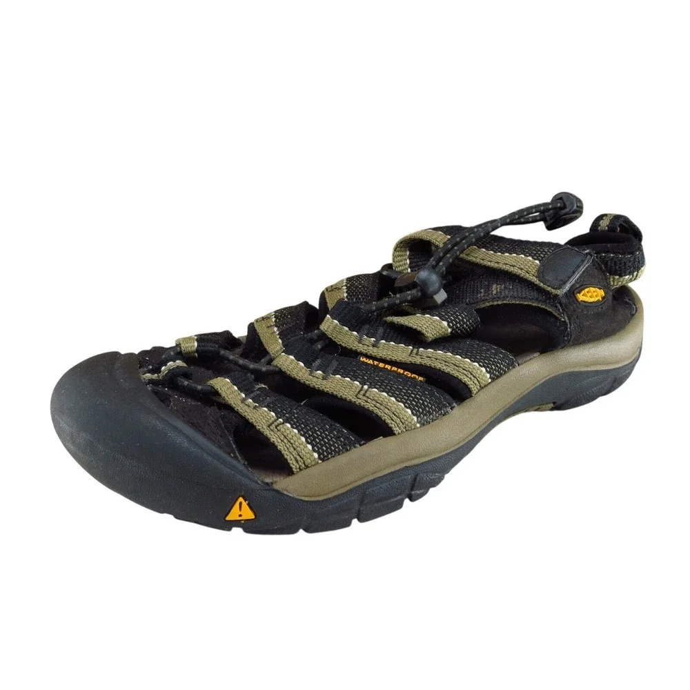 KEEN Youth Boys Shoes Sz 2 M Black‎ Fabric Sport